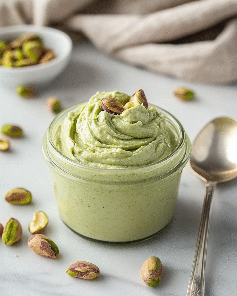 Crema de Pistacho Casera