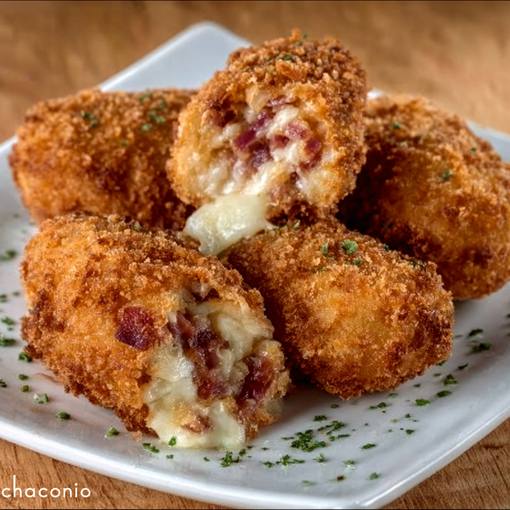 Croquetas de Jamón y Queso Manchego