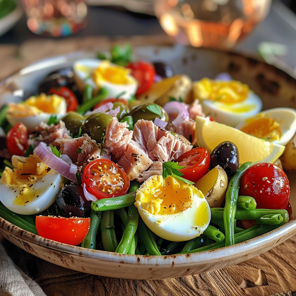 Ensalada Niçoise Fresca