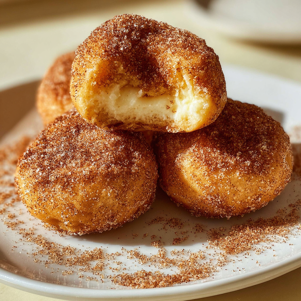 Galletas de Cheesecake con Sabor a Churro
