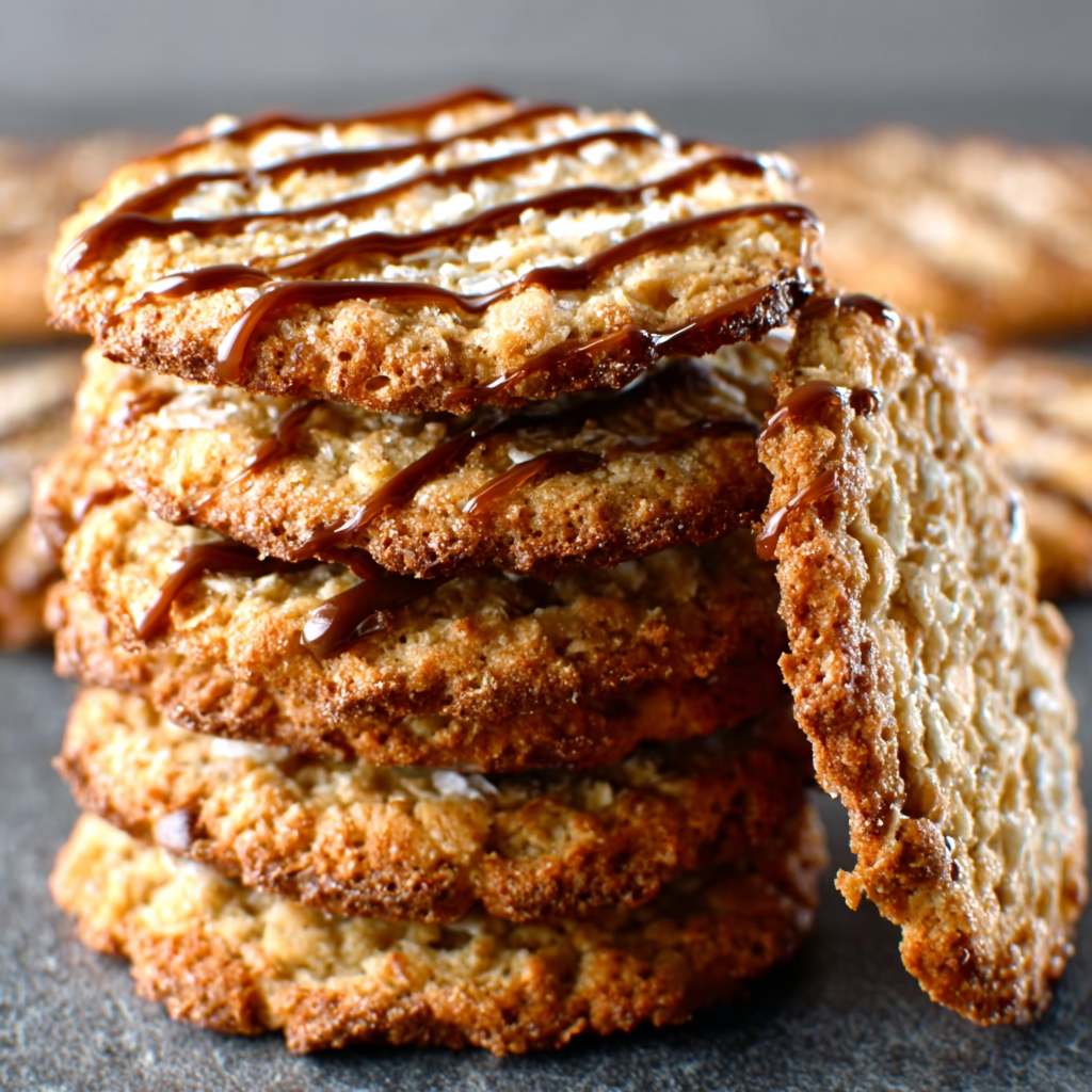 Galletas de avena crujientes (Havreflarn)