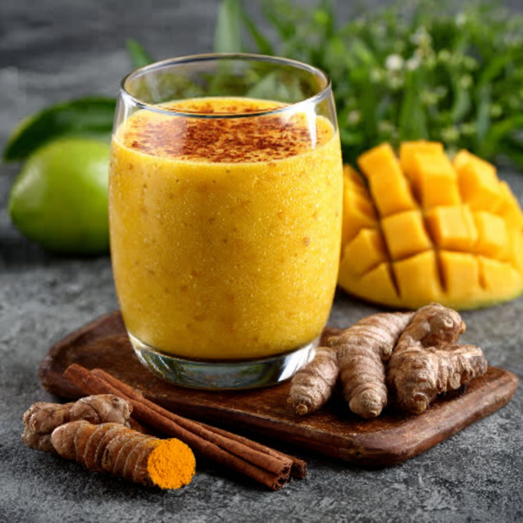 Limonada de Mango y Curcuma al Estilo del Cabo