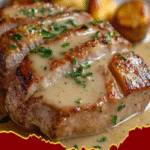Lomo de cerdo en salsa