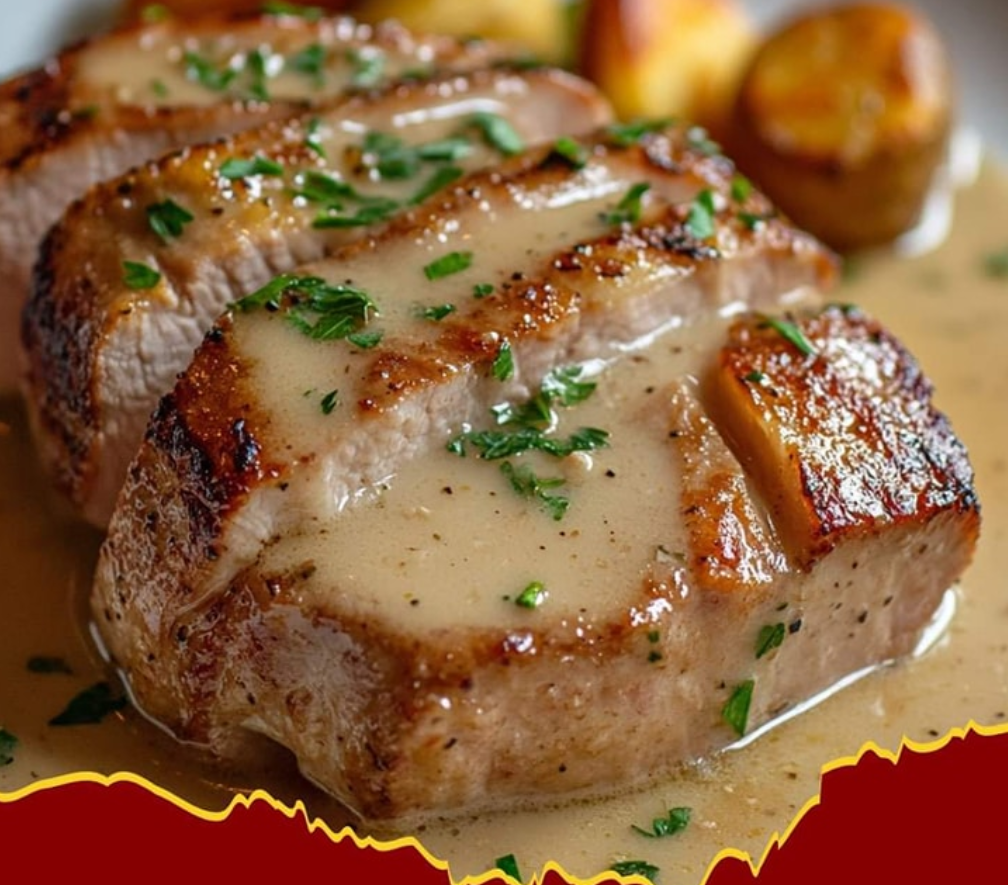 Lomo de cerdo en salsa