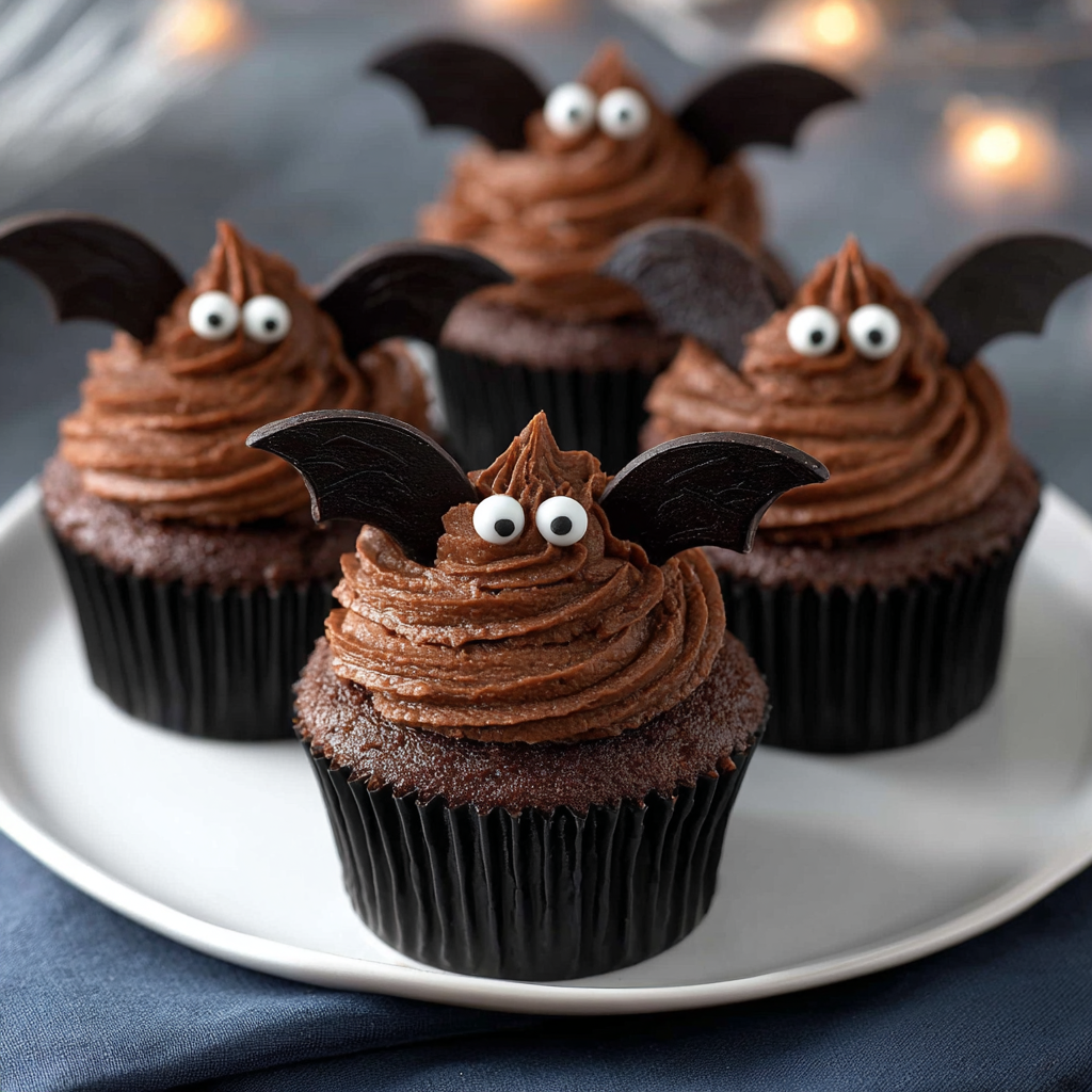 Muffins Halloween Murciélago