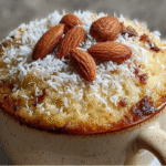 Mug Cake de Coco y Almendra