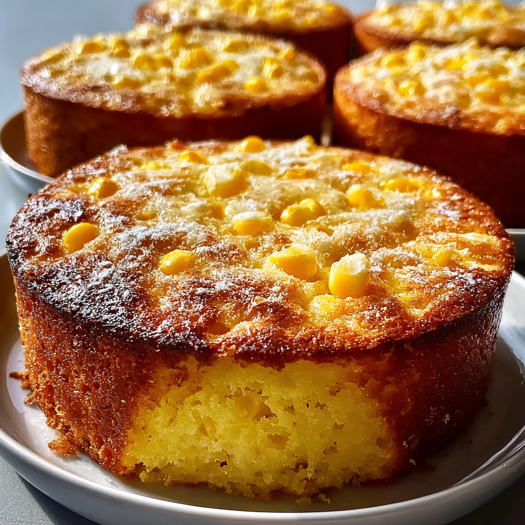 Pan de Elote Cremoso con Queso