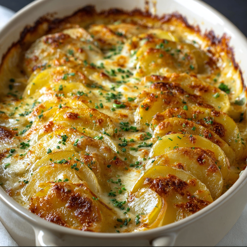 Papas Gratinadas Fáciles