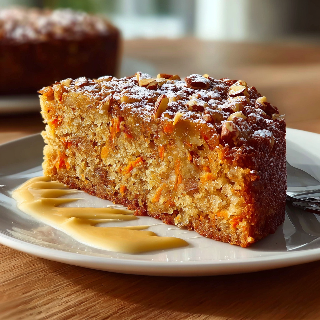 Pastel de Avena, Manzana y Zanahoria