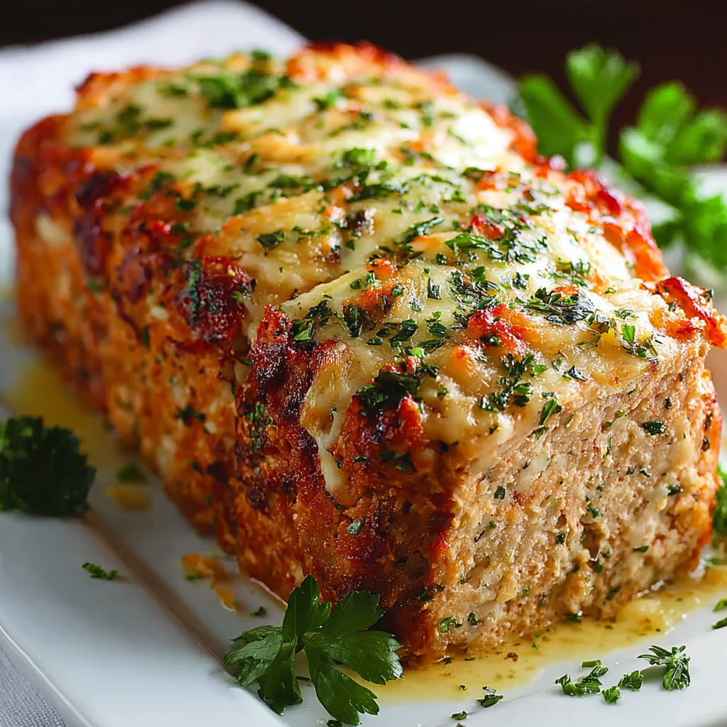 Pastel de Carne de Pollo y Parmesano