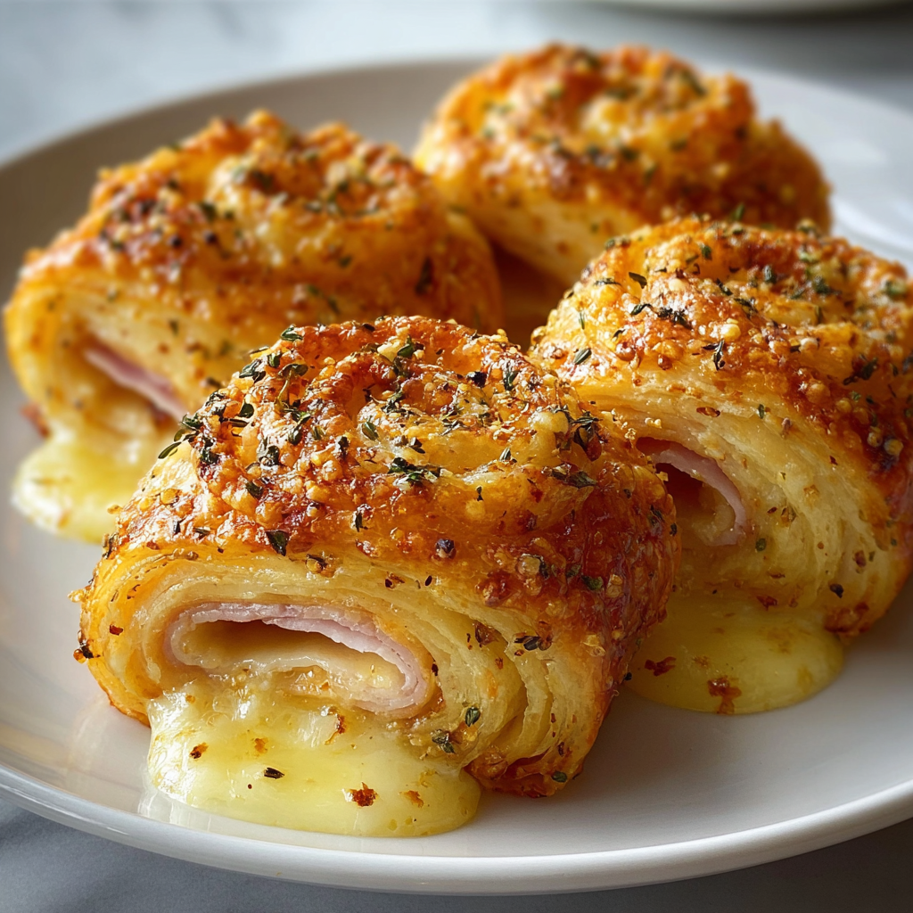 Rouleaux de Pollo y Queso
