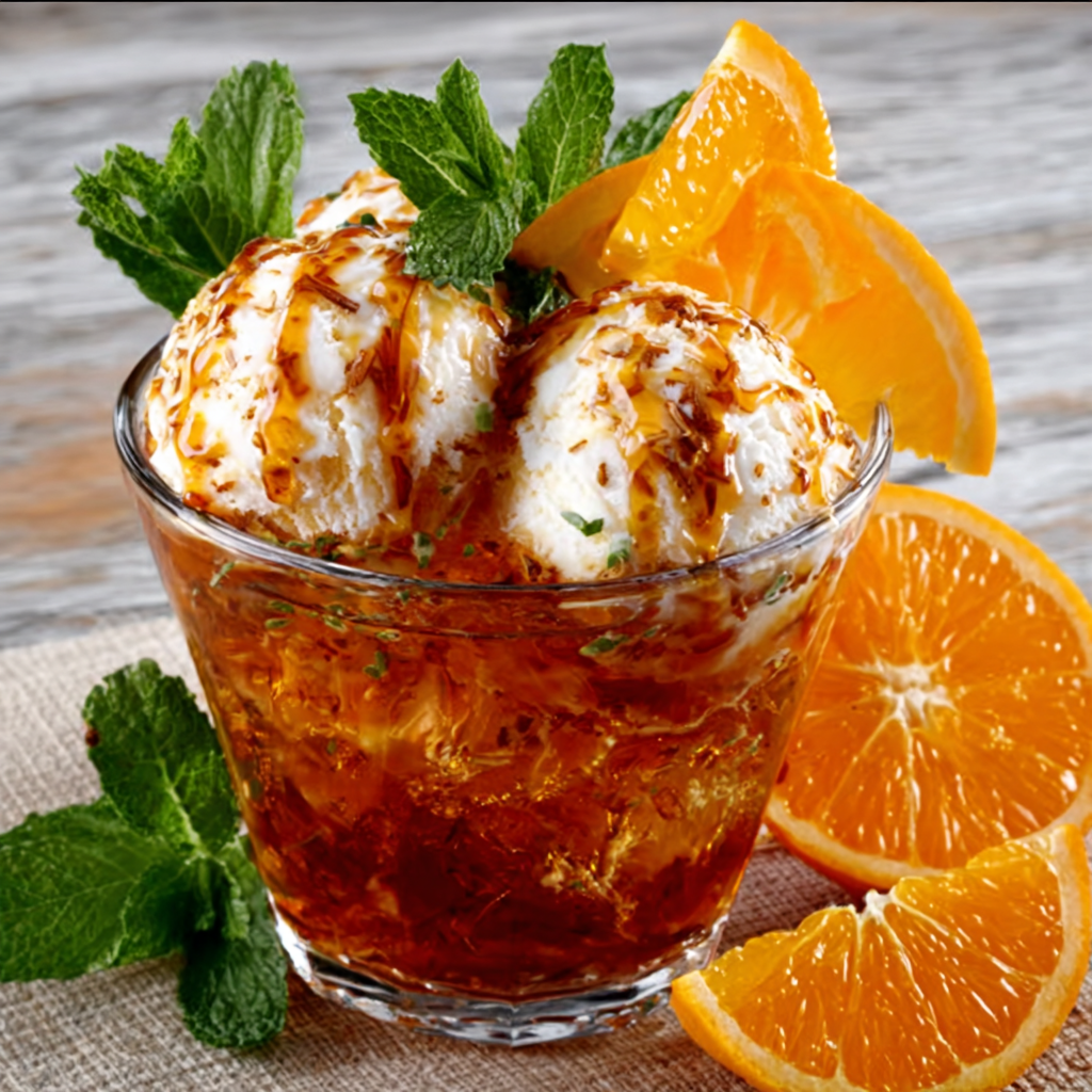 Té Helado de Rooibos con Naranja y Miel Dorada
