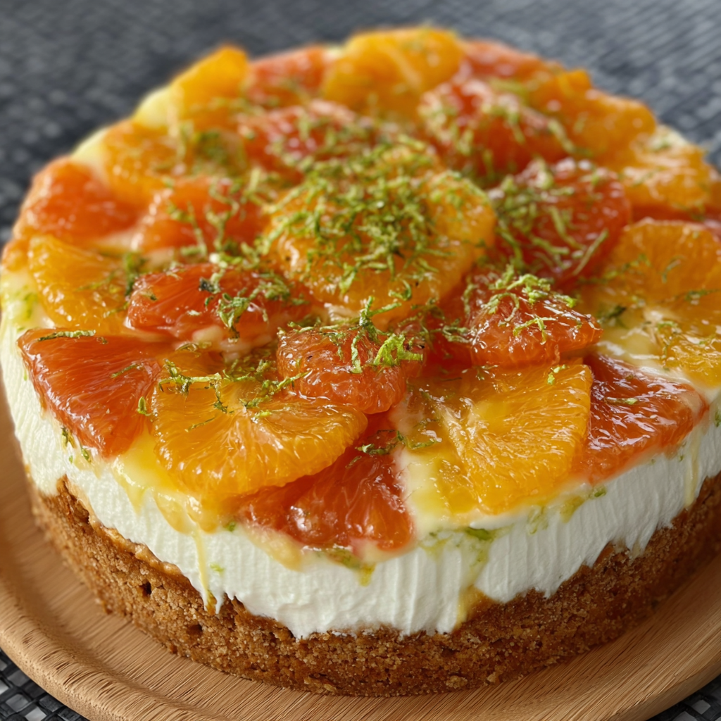 Tarta Cítrica de Medianoche