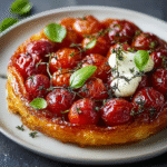Tarta Tatin de Tomates Cherry