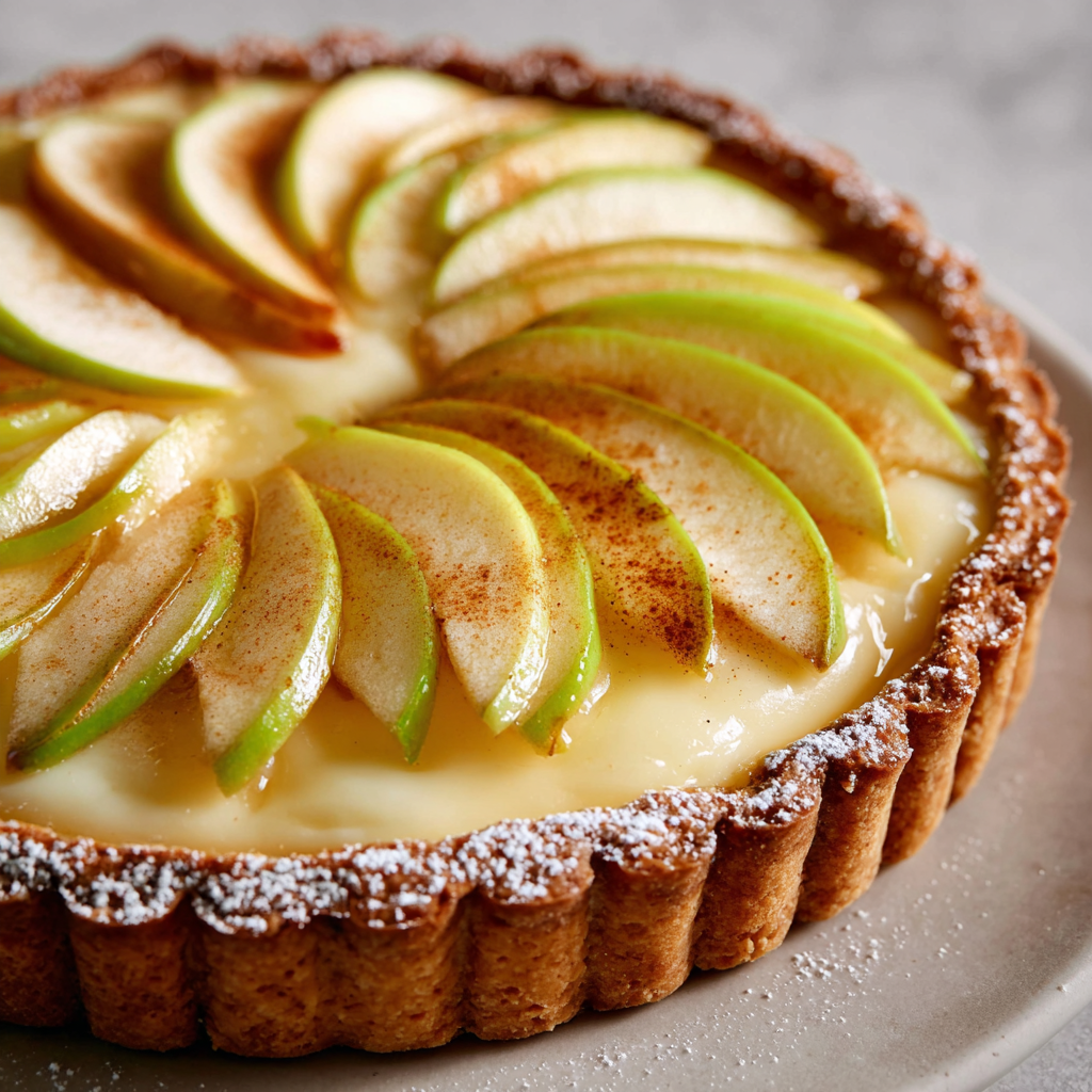 Tarta de Mascarpone y Manzana