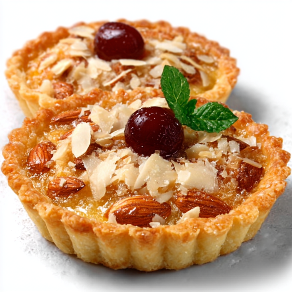 Tartaletas de Almendra Brillante