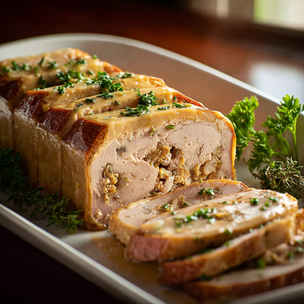 Terrina de Foie Gras con Compota de Manzana
