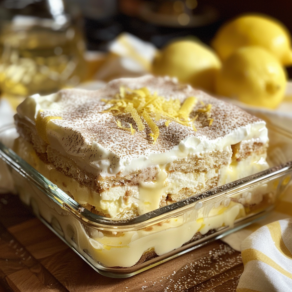 Tiramisú de Limoncello
