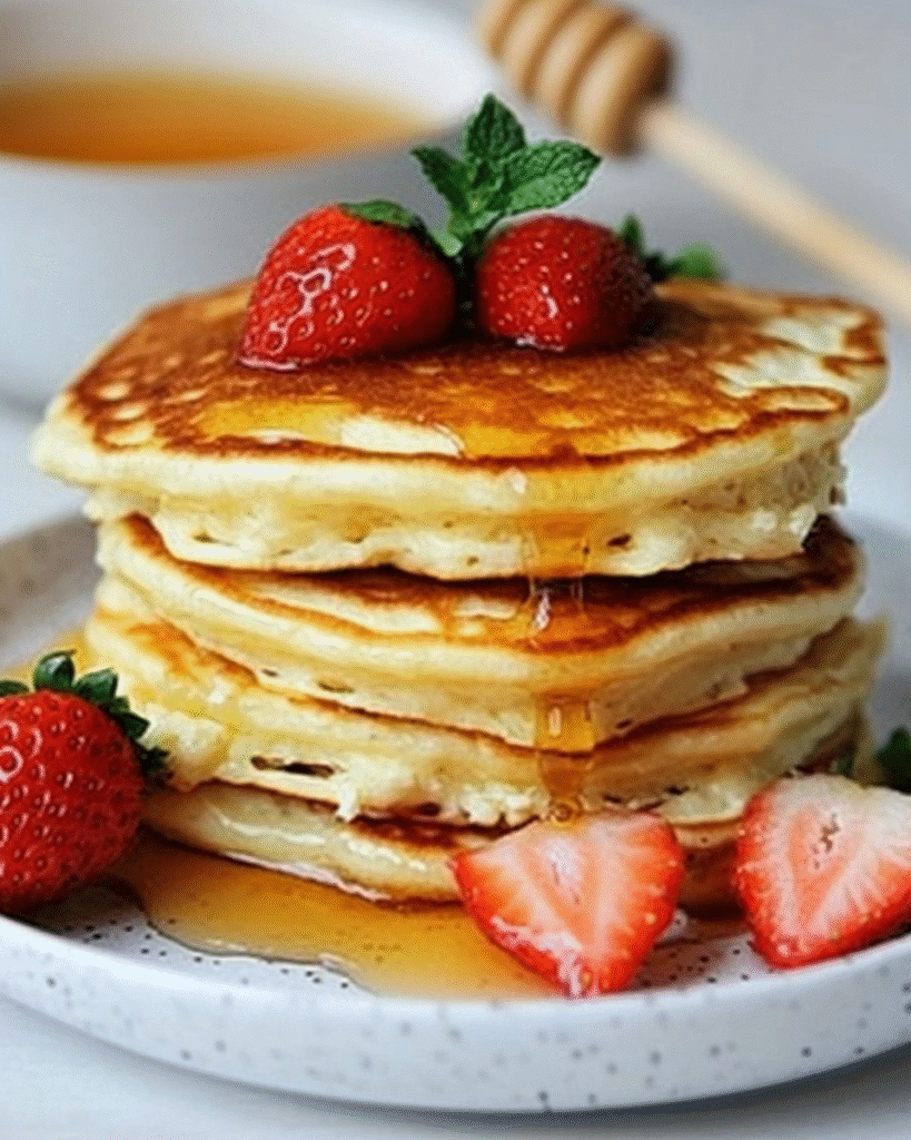 Tortitas de requesón sin harina