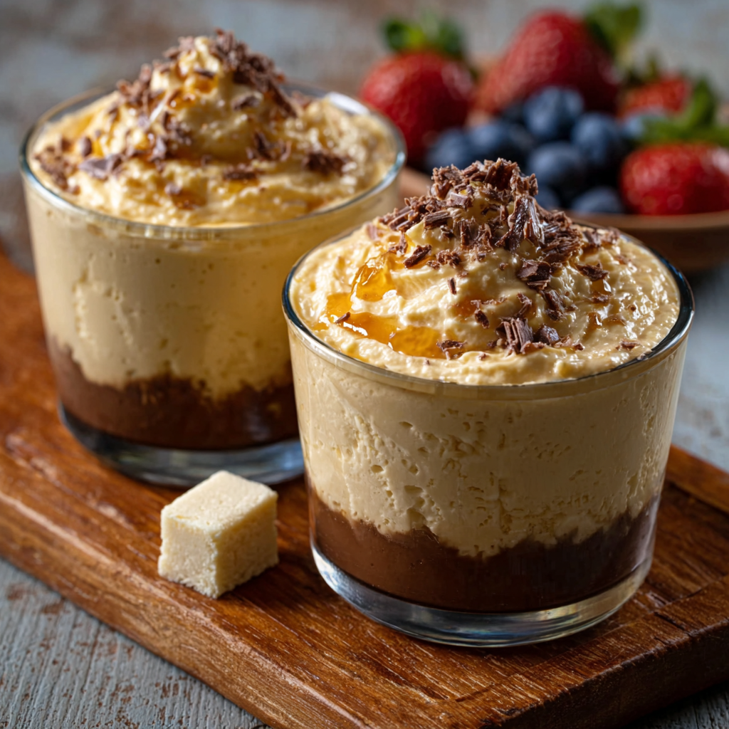 Vasitos de Mousse Estelar