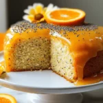 Pastel de Naranja con Semillas de Amapola First Image First Image