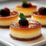 Mini Cheesecakes de Crème Brûlée First Image First Image