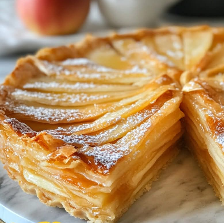 tarta de manzana árabe