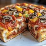 Pizza Profunda al Estilo Chicago First Image First Image