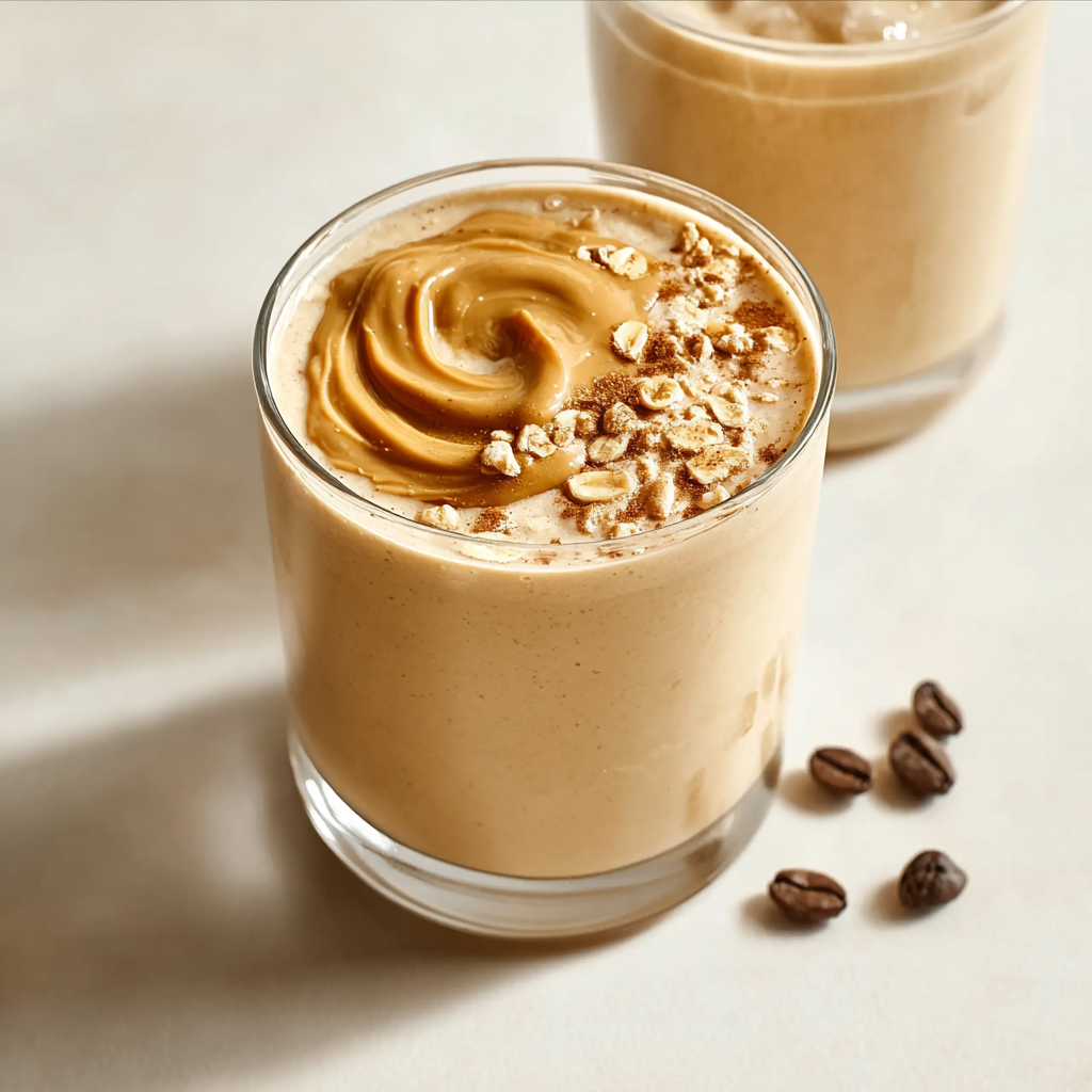 Batido Energético de Plátano y Mantequilla de Maní
