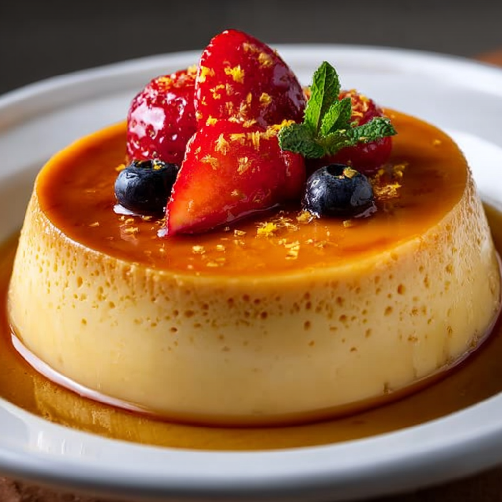 Flan de Queso Crema
