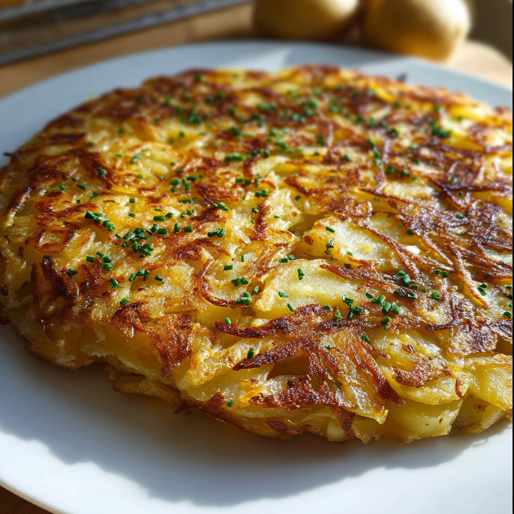 Galette de Patatas Alsaciana