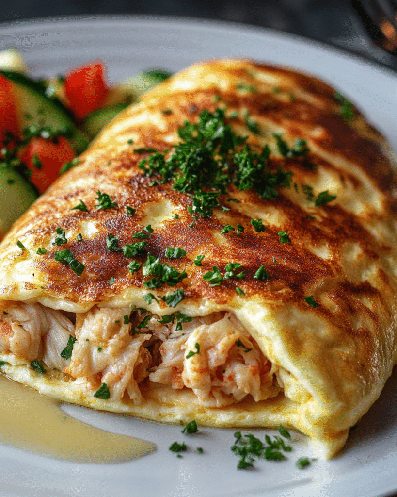 Omelet de Cangrejo Carnívoro