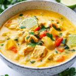 Sopa Mulligatawny Cremosa y Baja en Carbohidratos