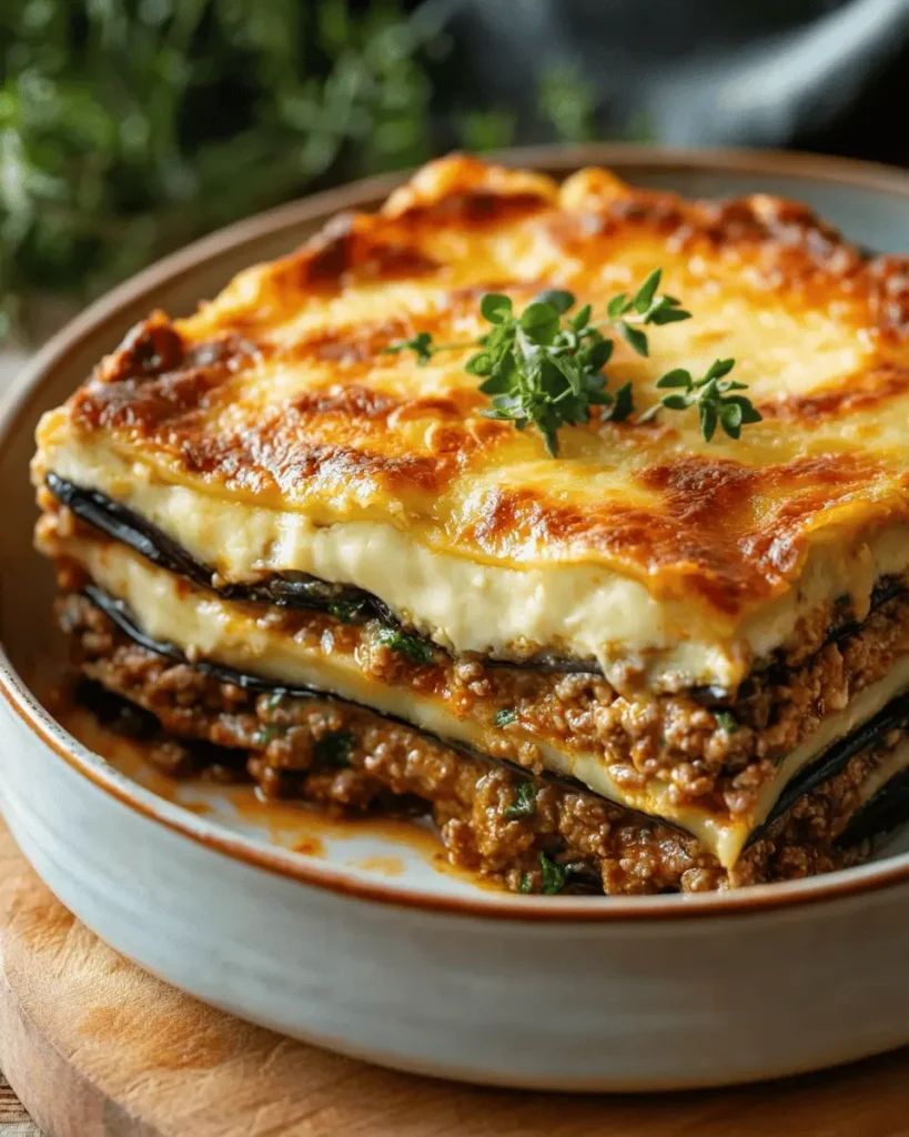 Moussaka Griega Clásica First Image First Image