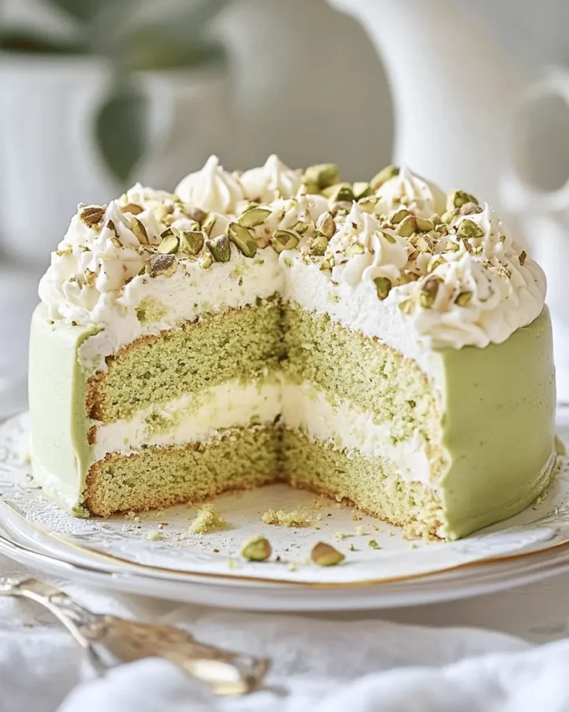 Torta Nublada de Pistacho First Image First Image