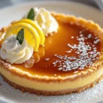 Tarta de Crema de Limón con Caramelo First Image First Image