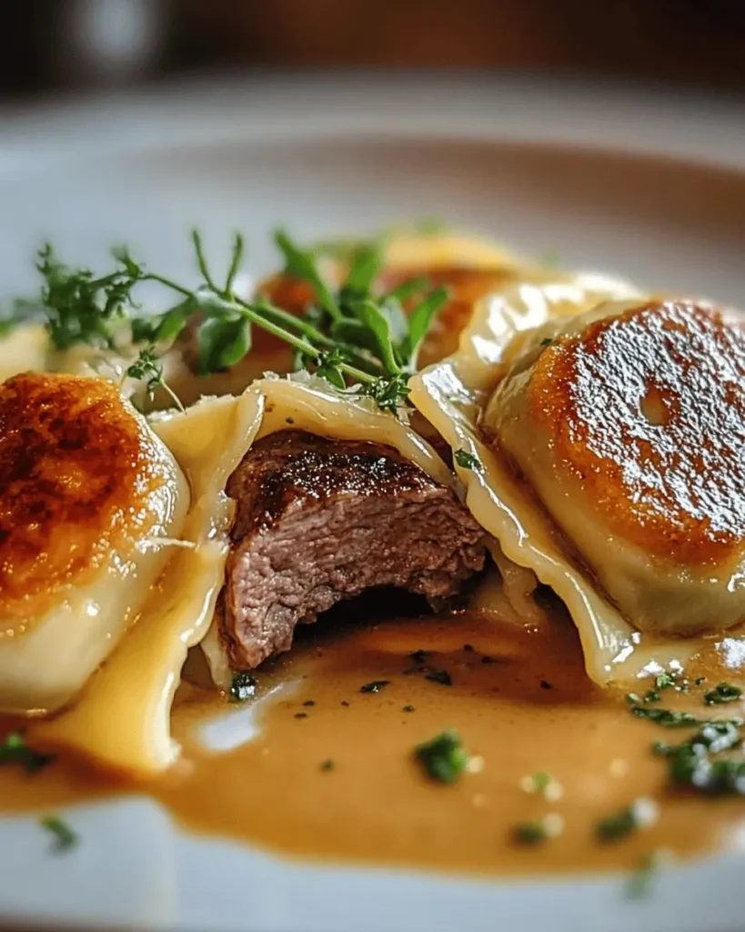 Raviolis de Wellington de Res First Image First Image