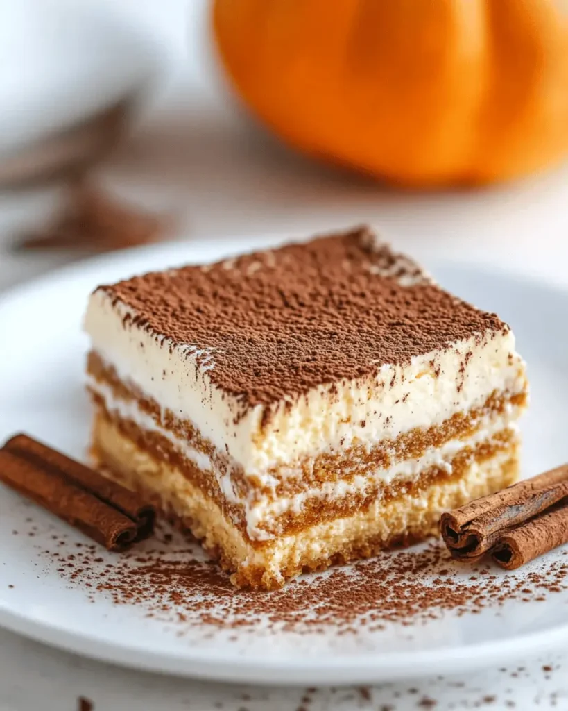 Tiramisú de Calabaza First Image First Image