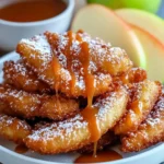 Fritas de Manzana Crujientes en Freidora de Aire First Image First Image