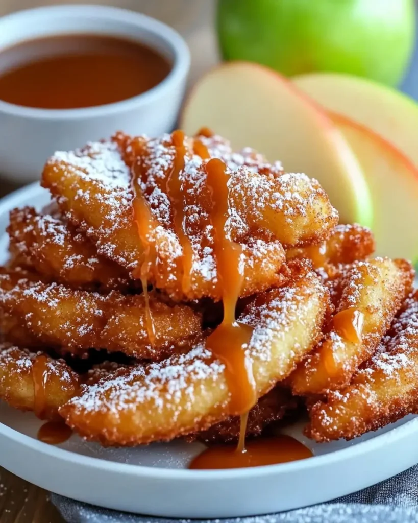 Fritas de Manzana Crujientes en Freidora de Aire First Image First Image