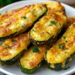 Zucchini al horno con queso First Image First Image