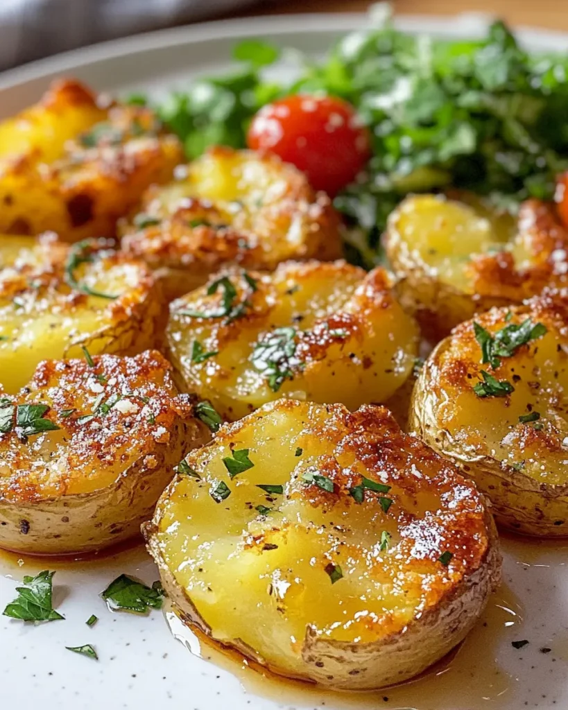 Papas Aplastadas Crujientes First Image First Image