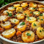 Cazuela Campestre de Carne Molida y Papas First Image First Image