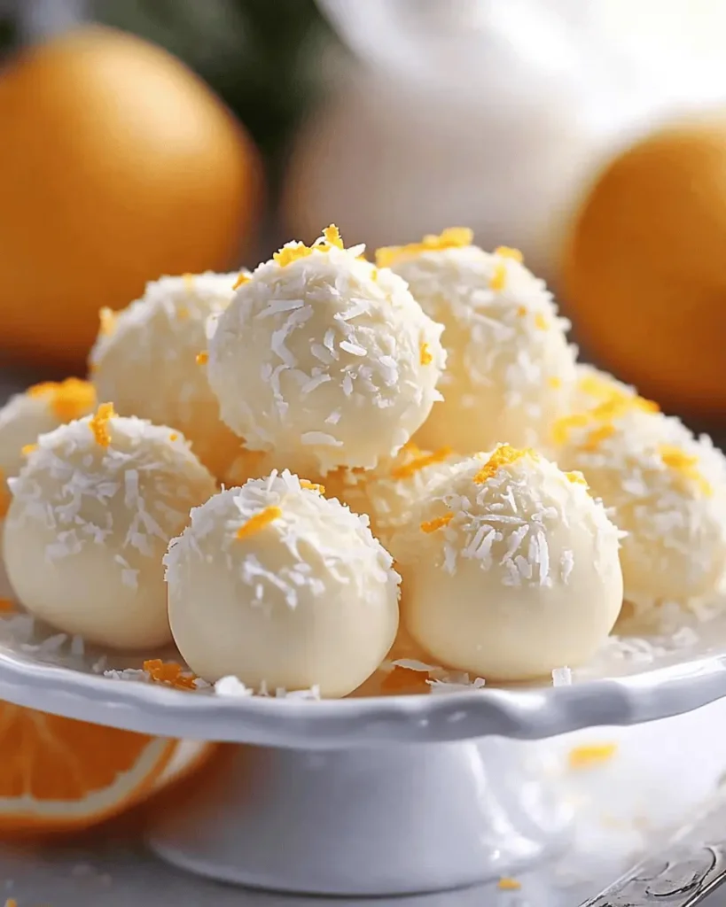 Trufas de Naranja y Crema First Image First Image