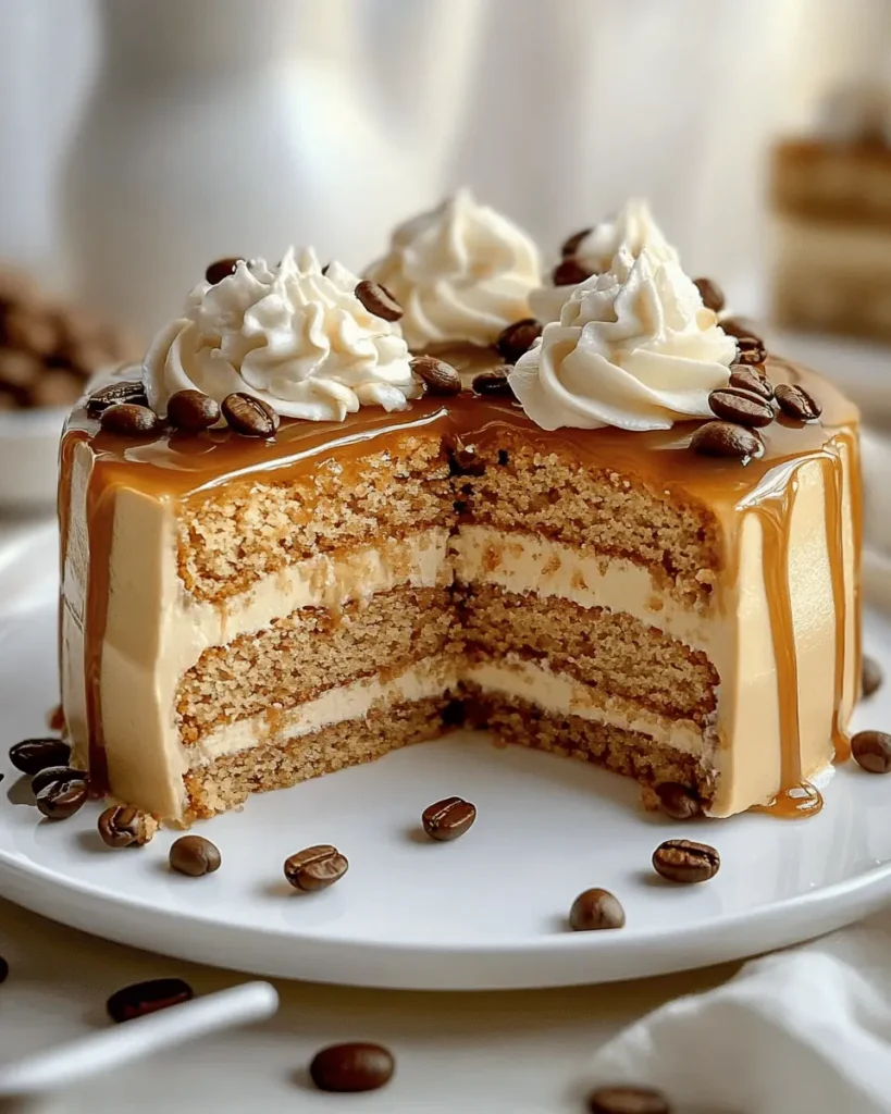 Pastel de Café Caramelo First Image First Image