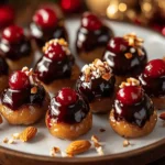 Bocaditos de Navidad con Cerezas y Almendras Especiadas First Image First Image