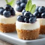 Mini Cheesecakes de Arándanos First Image First Image