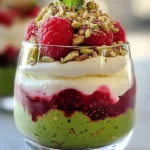 Parfait de Pistacho y Frambuesa First Image First Image