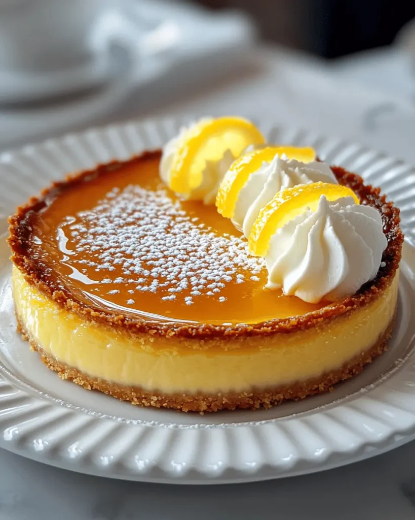 Tarta de Curd de Limón First Image First Image