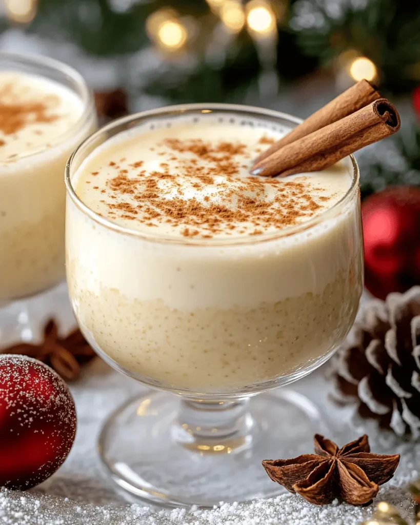 Ponche Cremoso de Navidad Casero First Image First Image